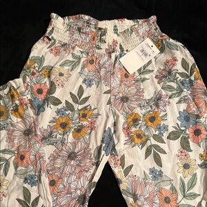 Floral Viscose Trousers BNWT